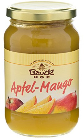 Bauckhof Apfel Mangomark ungesüßt, 360 g
