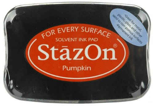 StazOn Solvent Ink Pad-Pumpkin