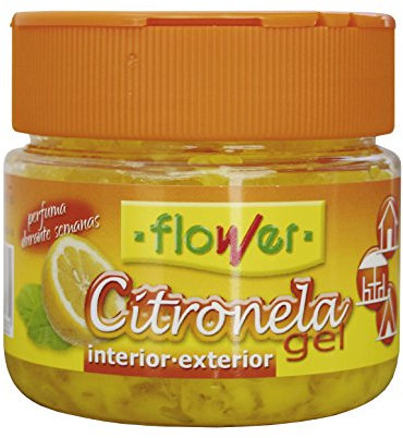 Flower 1-20523 - citronela Repelente de Mosquitos Gel, 125 gr