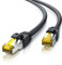 15m CAT 7 Network Gigabit Ethernet LAN cable 10000 Mbit s - patch cable - Cat. 7 raw cable S FTP PIMF shielding with RJ45 connector - Switch Router Modem Access Point