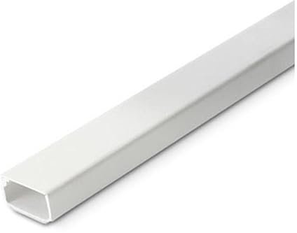 Duolec 9000R2 - Canaleta Adhesiva Blanca 2 M, 10X16