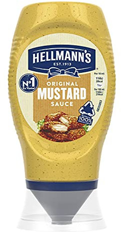 Hellmann'S Salsa Mostaza, 250ml