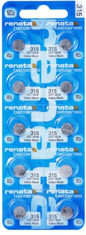 10 x Renata 315 Batterien Swiss Made SR716SW