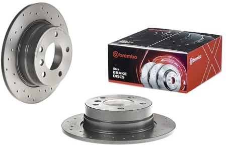 2x BREMSSCHEIBE BREMBO XTRA LINE VOLL Ø 280 MM HINTEN (08.9787.1X) Hinten von Brembo (Set08.9787.1X) Bremsanlage Bremsscheibenset, Scheibenbremse, Satz, Bremsscheibensatz