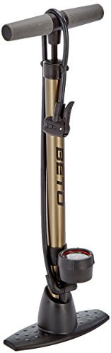 Beto Alloy Barrel Track Pump with Gauge