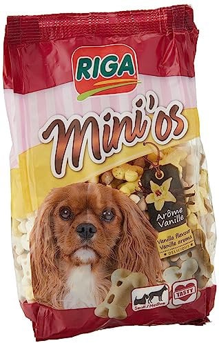 Mini'Os - Galletas Perro Huesos Vainilla 500 g 4016