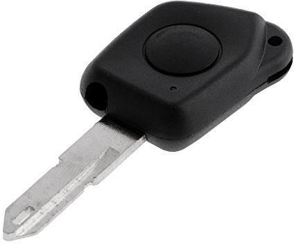 Gazechimp Télécommande 1 Bouton Case Porte-clefs Avec Lame Pour Peugeot 205 206 306 106 405 406