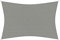 sunprotect 83228 Professional Sonnensegel, 3,5 x 4,5 m, Rechteck, Wind- & wasserdurchlässig, grausilber