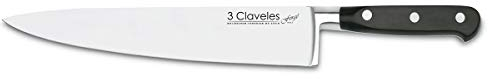 3 CLAVELES Forgé - Couteau de Cuisine forgé, 25 cm 1564