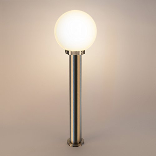 max K O M F O R T Aussenleuchte Aussenlampe Standleuchte Edelstahl 270-800 Wegeleuchte Gartenlampe