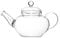 Glass Teapot & Wire Coil Filter - Devonshire - 350ml (for 1 Cup) - Chiswick Tea Co