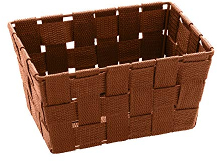 WENKO 20686100 Aufbewahrungskorb Adria M, rechteckig, braun