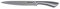 alpina Coltello per Carne Pesce Pollo 33,5 cm da Cucina Acciaio Inox Silver