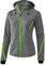 Erima Damen softshelljakke Function, Grau Melange/Green Gecko, 42 EU