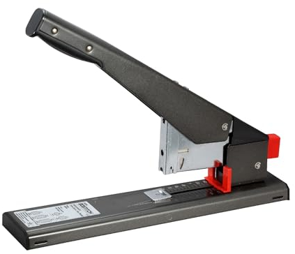 Bostitch Office 00540 Heftgerät, robust, 215 Blatt, staufrei, einfaches Nachladen, Schwarz