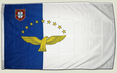 Flagge Azoren - 90 x 150 cm [Misc.]
