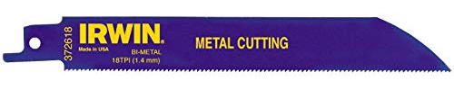 Irwin 10506426 200mm 818R Metal Cutting Sabre Saw Blades (Pack of 2)