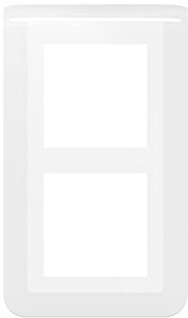 Legrand - Plaque de finition Mosaic spéciale rénovation 2x2 modules vertical - blanc