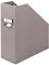 Rössler SOHO Stehsammler A4 | Stehsammler Pappe aus stabilem Karton | Büro Organizer | Schreibtisch Organizer | Zeitschriftenhalter | 315 x 260 x 115 mm | 1 Stück | Farbe: Grau | Taupe