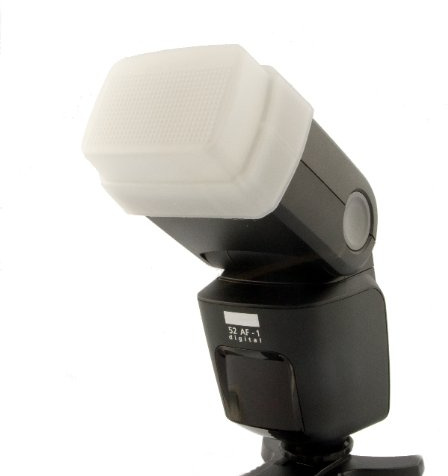 Blitzdiffusor/Bouncer von PROFOX für Metz 44 AF-1 und 52 AF-1 / AF-2