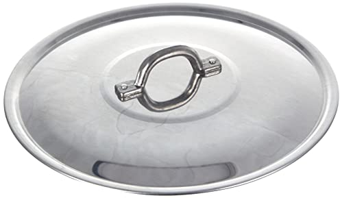 Pentole Agnelli FAMA2924 Coperchio in Alluminio, 24 cm, Argento