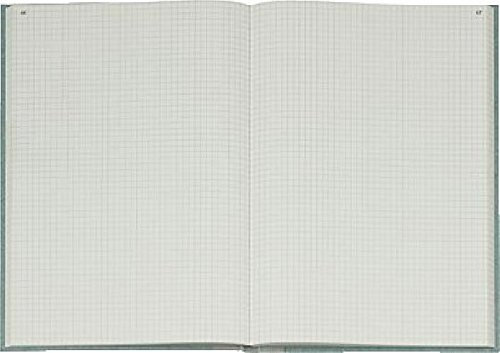 K+E Geschäftsbuch 8614224-600P192, hellblau, kariert, 80g/qm, DINA4, 192Blatt