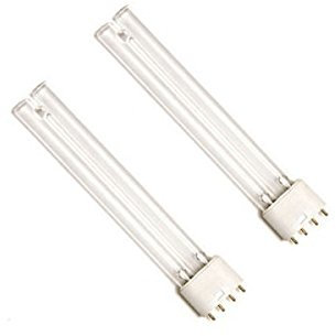 Pisces Lot de 2 ampoules UV PLL de rechange pour filtre de bassin UVC 55 W