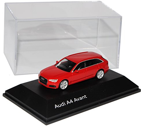 Herpa A-U-D-I A4 B9 Avant Kombi Tango Rot Ab 2015 H0 1/87 Modell Auto