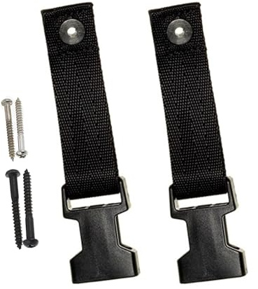 DiMarzio DD2201 Cliplock Fasteners - Black - Set of Two