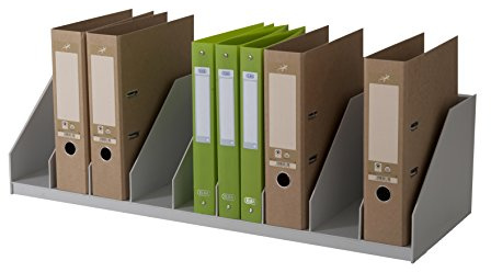 PAPERFLOW Belegfach, mit fester Einteilung, Farbe: lichtgrau