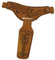 PARTY DISCOUNT Cowboygürtel für Erwachsene, braun, 115 cm lang