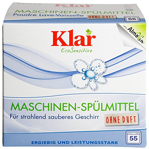 Klar EcoSensitiv Maschinen-Spülmittel - 1375 g ohne Duftstoffe, vegan