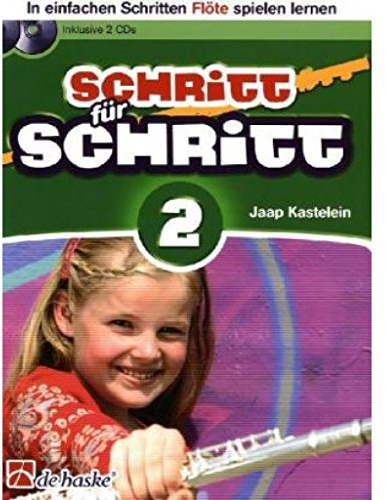 Verlag Hal Leonard MGB Schritt Fuer Schritt 2 - arrangiert für Querflöte - mit 2 CD´s [Noten/Sheetmusic] Komponist: KASTELEIN JAAP