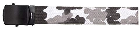 MFH Gürtel mit Metallschloß Koppel Stoffgürtel Länge bis 130 cm verstellbar 3 cm breit viele Farben (Urban)