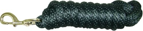 Hamilton 5/8 x 10' Poly Horse Lead Rope with Bolt Snap, Dark Green