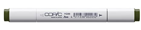 COPIC Classic Marker Typ YG - 99, Marine Green, professioneller Layoutmarker, mit einer breiten und einer feinen Spitze