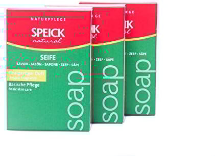Speick Original Seife - der Klassiker mit unverwechselbarem Speick Duft, 5x100g