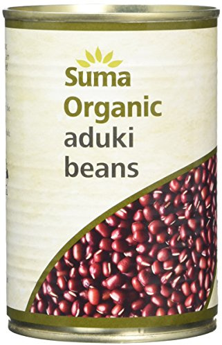 Suma Fairtrade Organic Aduki Beans 400 g (Pack of 12)