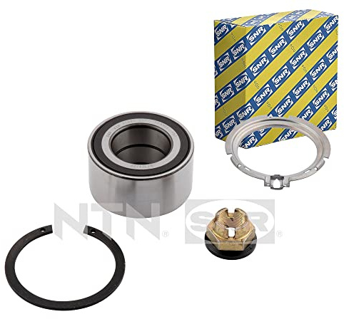 SNR R15576 Radlagersatz | Kompatibel mit: RENAULT CLIO III, CLIO III Grandtour, GRAND SCÉNIC II, MEGANE II, MEGANE II Coupé-Cabriolet, MEGANE II Kombi