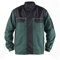 TMG® Arbeitsjacke Herren mit reflektierenden Streifen | strapazierfähig & atmungsaktiv | multifunktional | grün L