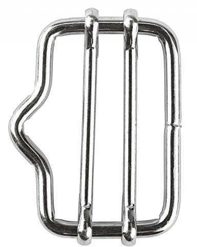 Kerbl 25 Stück Weidezaun Bandverbinder verzinkt mit Nase geeignet für 40 mm Bänder