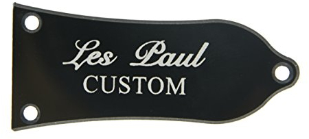 KAISH Halsstab-Abdeckung für Epiphone Style Les Paul LP, 2-lagig, Weiß/Schwarz