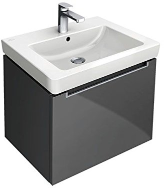 Villeroy & Boch Waschbecken Subway 7113F5 55x44cm mit Hahnloch durchgest mit Überlauf weiß alpin c+,