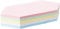 magnetoplan Moderationskarten, Rhombus | BxH 200x95 mm | 500 Stück | Moderationskarten in 5 Pastellfarben | Für Meetings und Präsentationen | FSC-zertifiziert und kunststofffrei verpackt