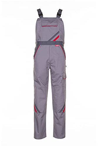 Planam Highline Herren Latzhose Zink Schiefer rot Modell 2331 Größe 44