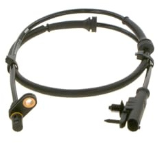 BOSCH Sensor, Raddrehzahl 0265007638 | Kompatibel mit: MITSUBISHI COLT CZC VI Cabriolet, COLT VI, SMART FORFOUR