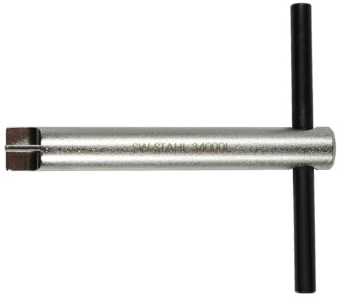 SW-Stahl 34000L Batterieserviceschlüssel für Säurestöpsel & Stopfen | Premium Werkzeug zum Einsetzen und Entfernen von Stopfen, kompaktes Design mit 91 mm Länge, ideal bei geringem Platzbedarf
