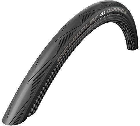 Schwalbe Fahrradreifen Durano Raceguard 25-622 B/B-SK HS464 DC 67EPI, Schwarz, 700 x 25 cm