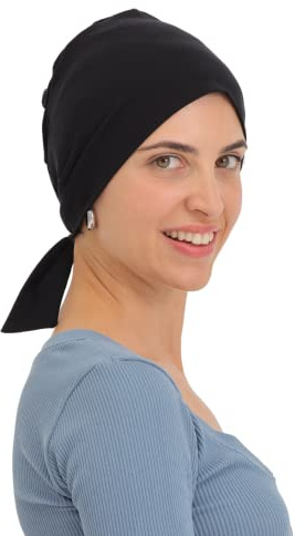 Komfort Baumwolle-Kappe Mit Binde An Der Ruckseite Fur Haarverlust, Cancer, Chemo
