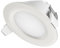 Ultra Flach LED Einbaustrahler IP44 für den Wohnbereich | auch für das Bad geeignet | Warmweiss Kaltweiss | 4W 230V Einbauspots Einbauleuchten Badleuchten (Warmweiss)